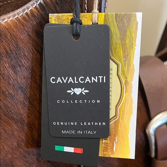 Cavalcanti Collection | Italian Hair On Cowhide Leather Hobo Bag - Picture 3 of 17
